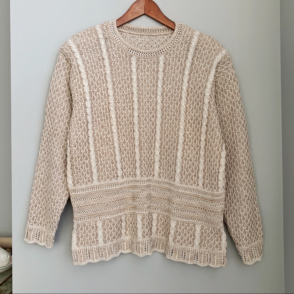Vintage hand knitted sweater